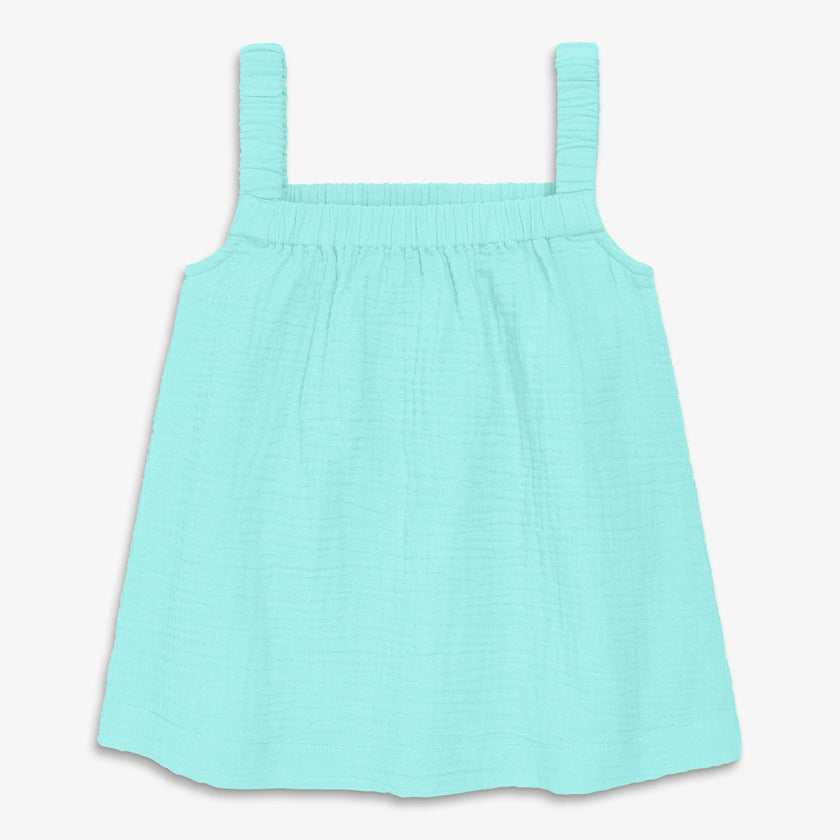 Clearance kids cotton gauze tank