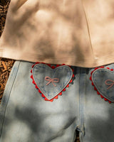 Wide-leg Pant in Denim Darling