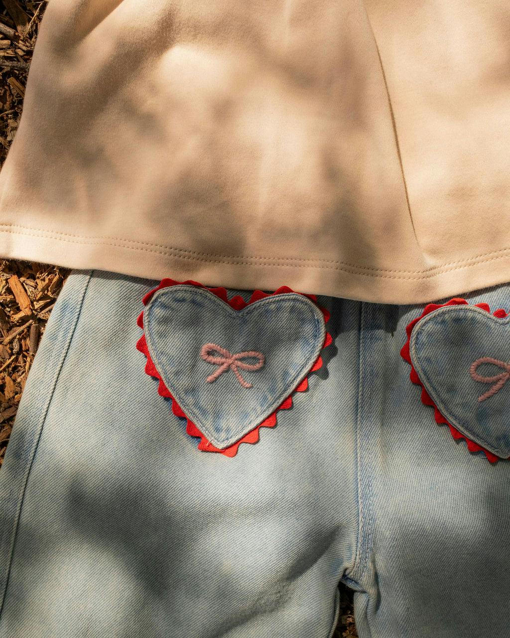 Wide-leg Pant in Denim Darling