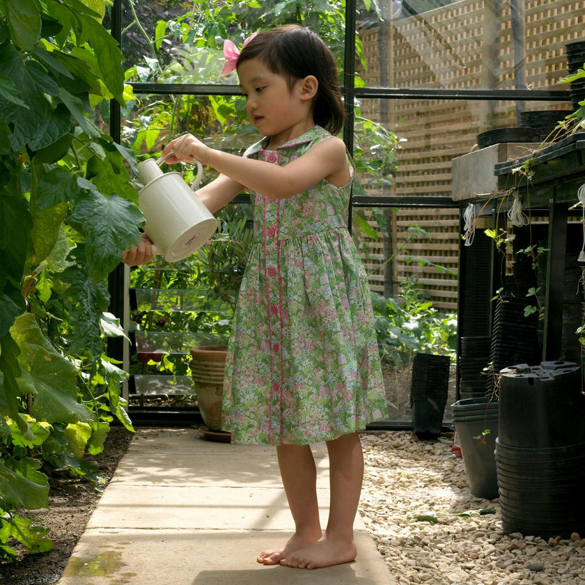 Garden Button-Front Dress