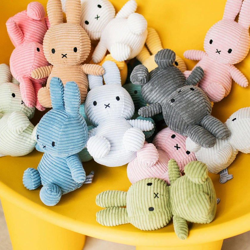 Plush Miffy Corduroy Dusty Rose 9''
