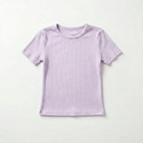 Girls Ribbed T-Shirt