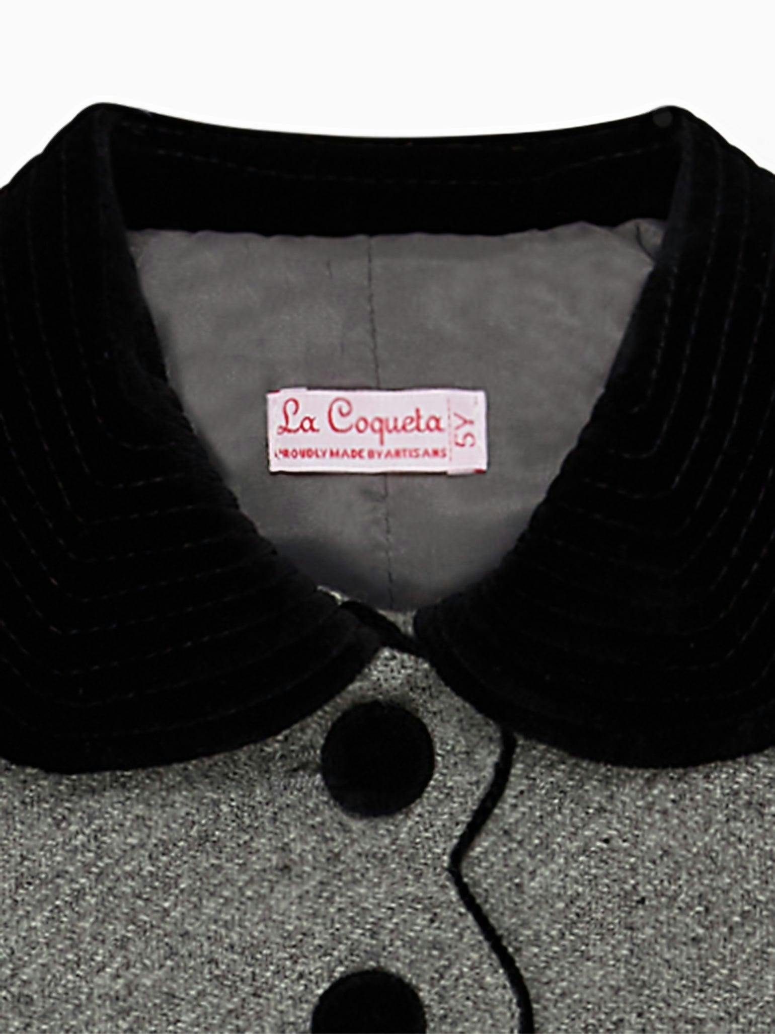 Grey Anisa Girl Coat