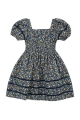 Mini Brooklyn Dress in Navy Dainty Floral