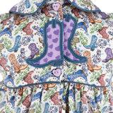 Sarita Girl Bubble - Boots Print