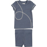 Spiral Stitch Short Set