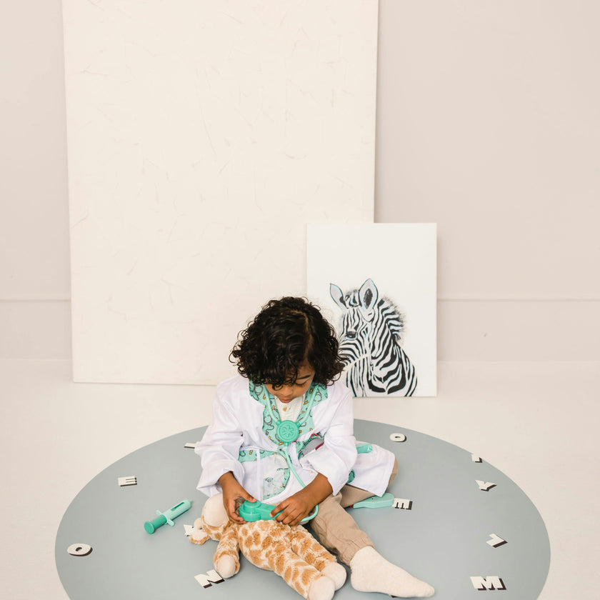Catch All Mat for Mealtime & Playtime Mess