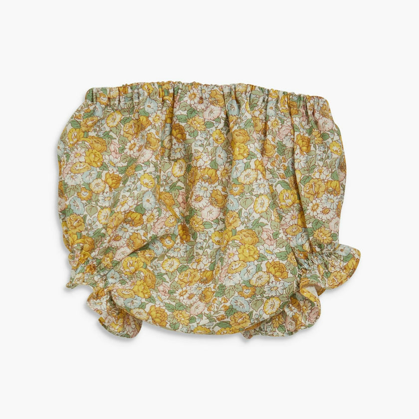 Maria Dress Yellow Green Liberty