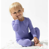 Poppin Purple Bamboo Convertible Footie