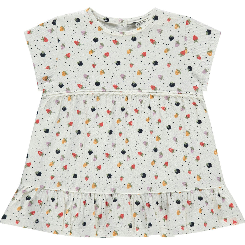 Short Sleeve Tiered Dress