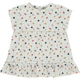 Short Sleeve Tiered Dress
