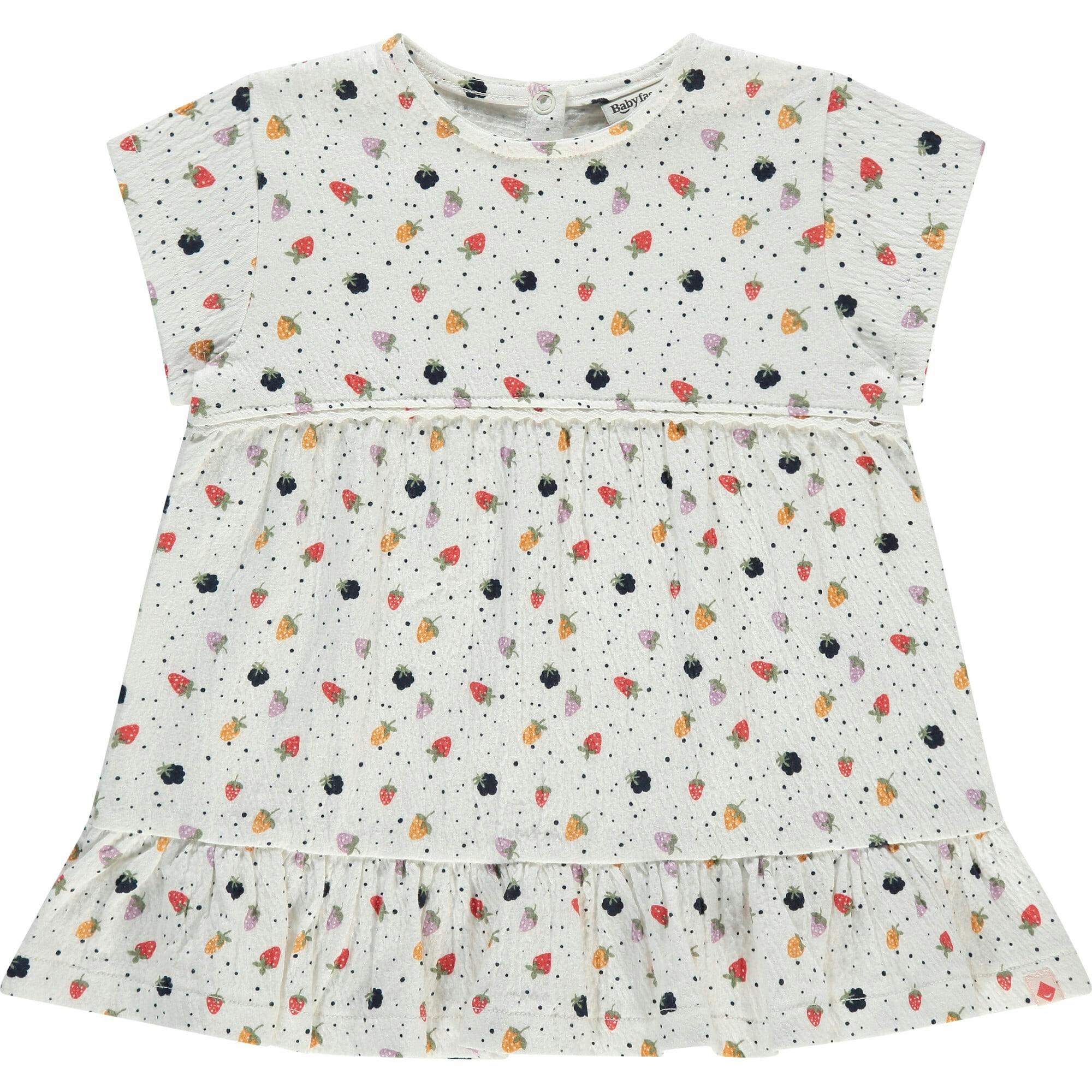 Short Sleeve Tiered Dress