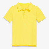 Kids short sleeve polo in seasonal colors