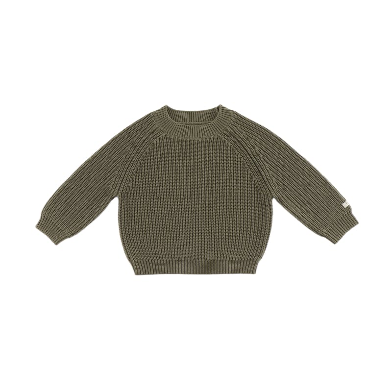 Jade Sweater | Stone Green