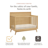 Babyletto Palma 4-in-1 Convertible Crib with Toddler Bed Conversion Kit