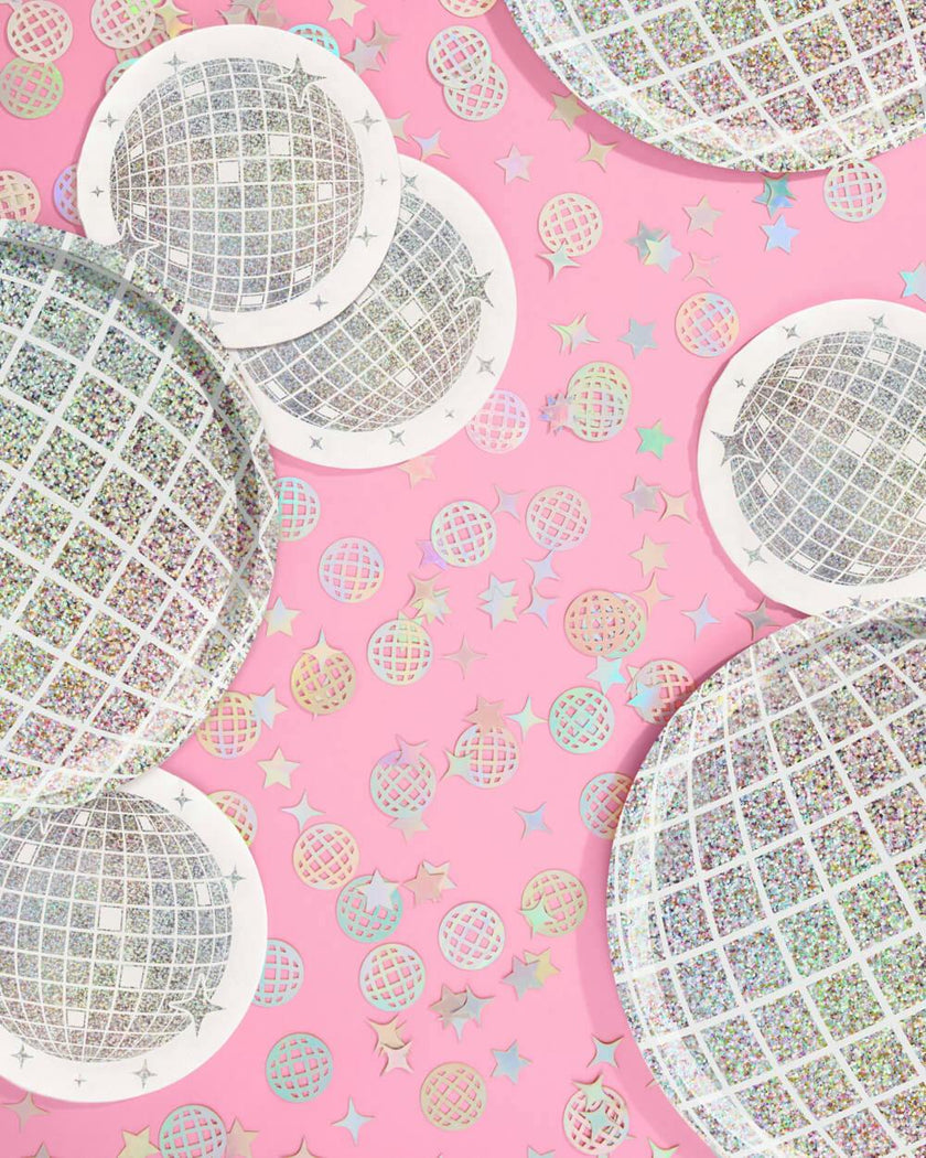 Disco Confetti - 200 pc iridescent foil confetti