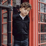 Carnaby Bomber Jacket - Raven Black