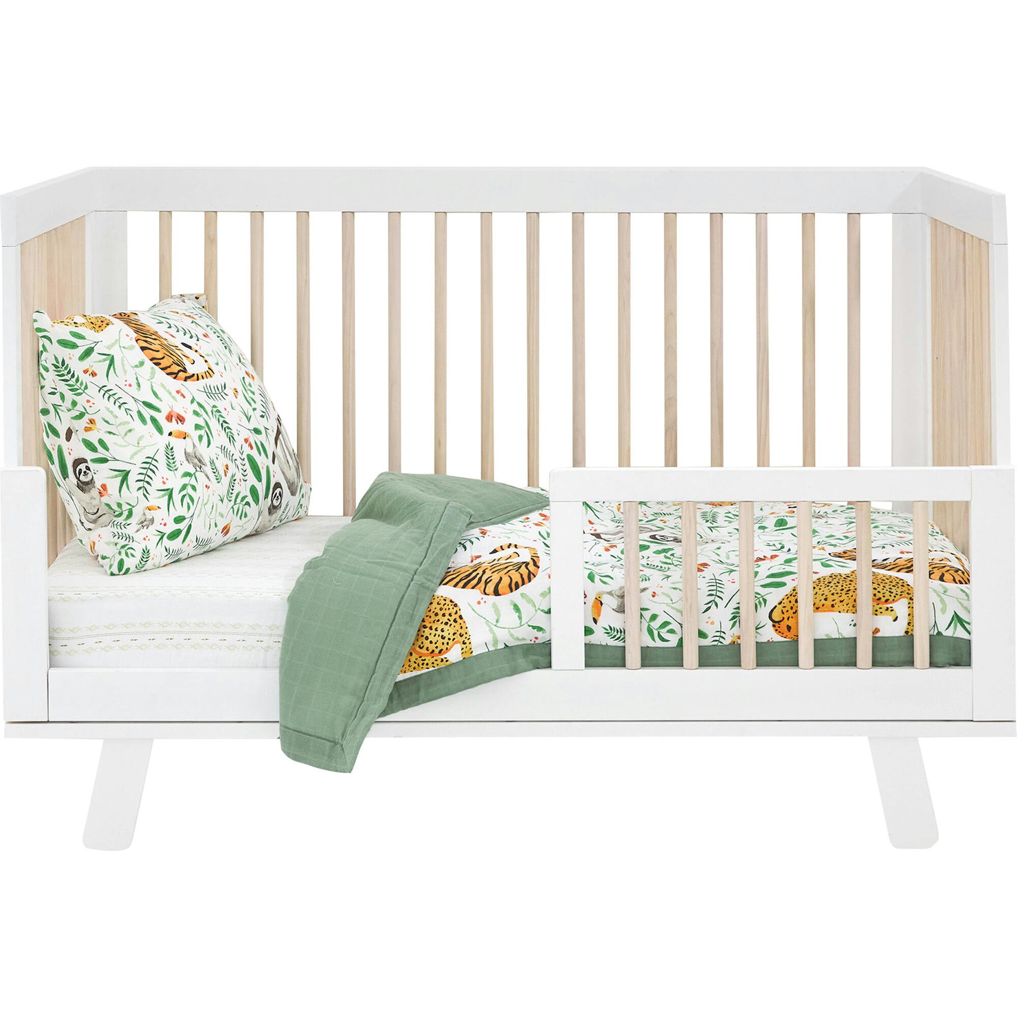 Cotton Muslin Toddler Bedding 3 Piece Set - Mighty Jungle