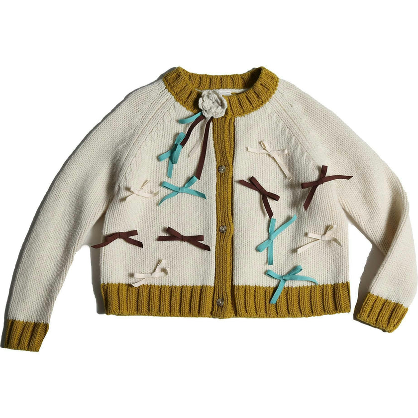 MARISOL BOW CARDIGAN