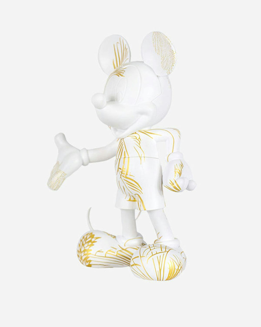 Mickey STAR STYLE White & Gold 12in