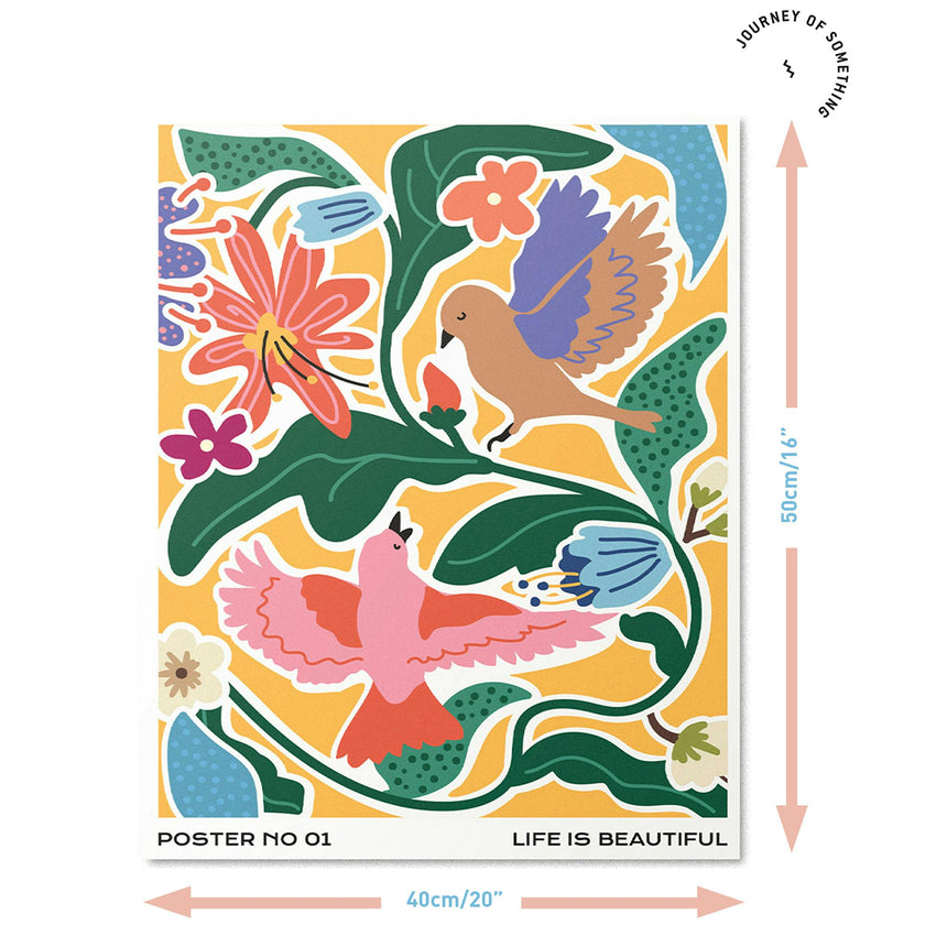 JOS: Paint By Numbers - Life Is Beautiful