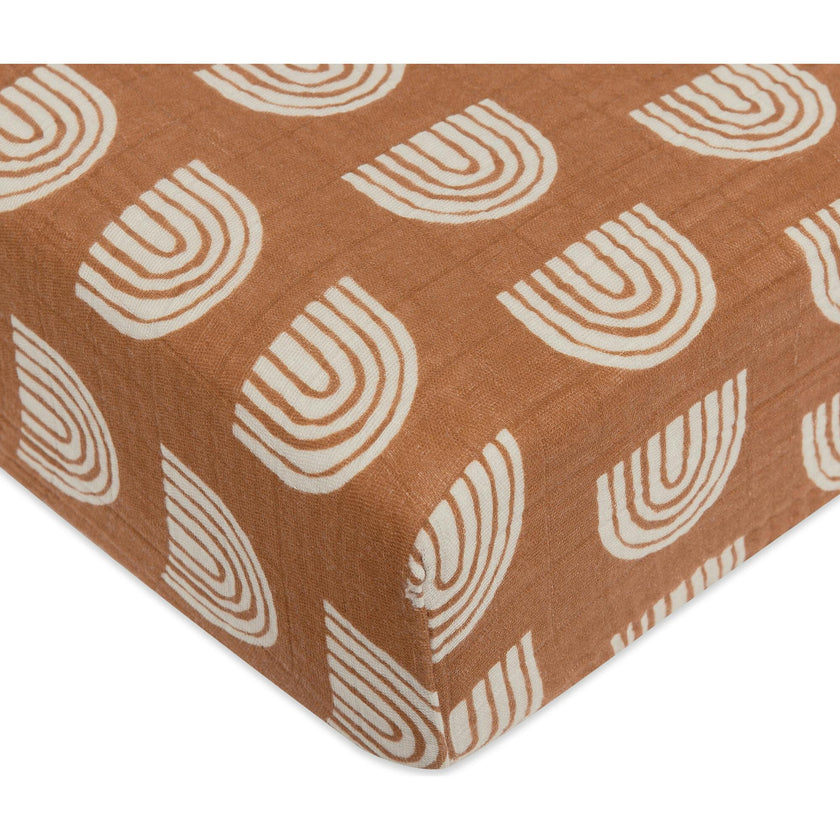 Organic Muslin Cotton Crib Sheet