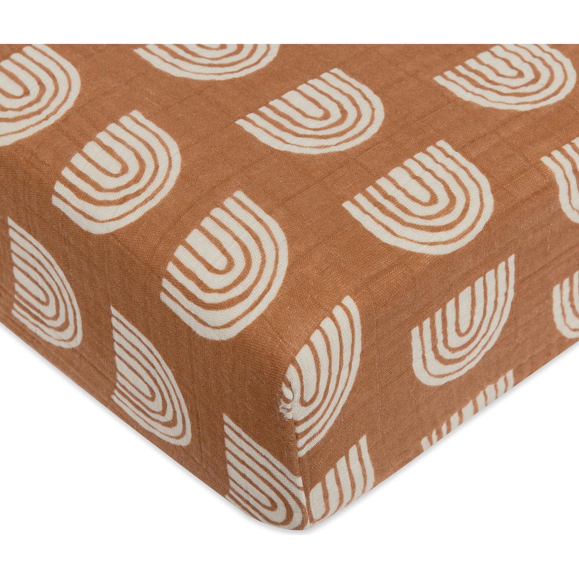 Organic Muslin Cotton Crib Sheet