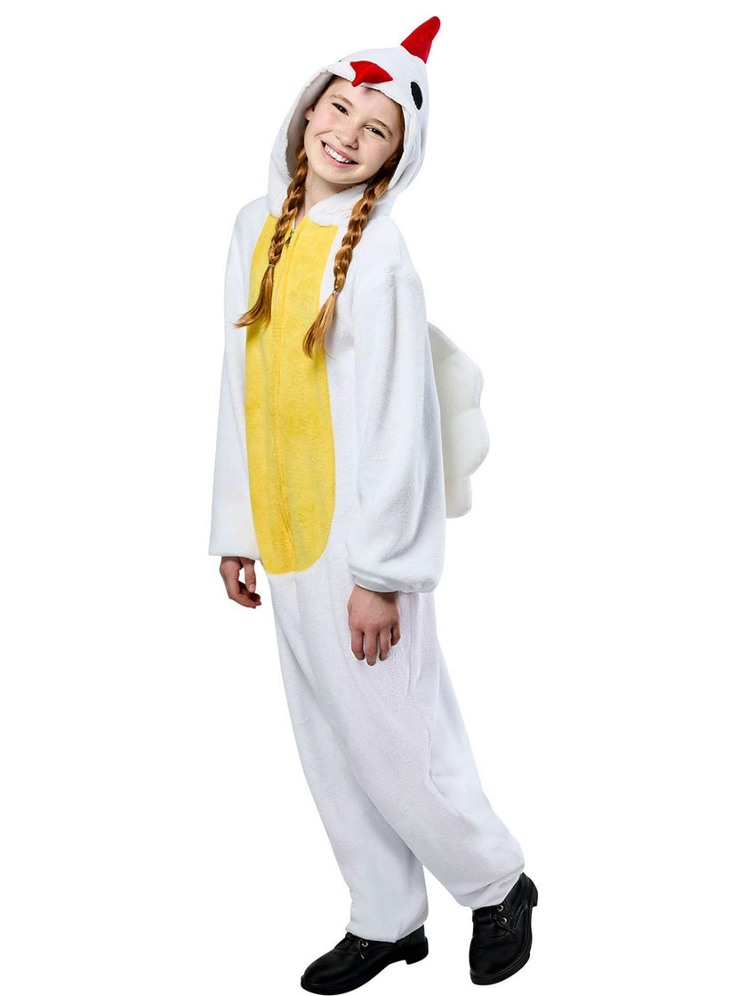 Kids' Chicken Zipsters Costume