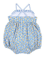 Floral Bubble Swimsuit W/Flower