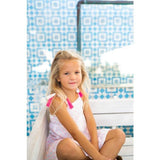 Bella Shoulder Tie Swiss Dot Sundress, Dots