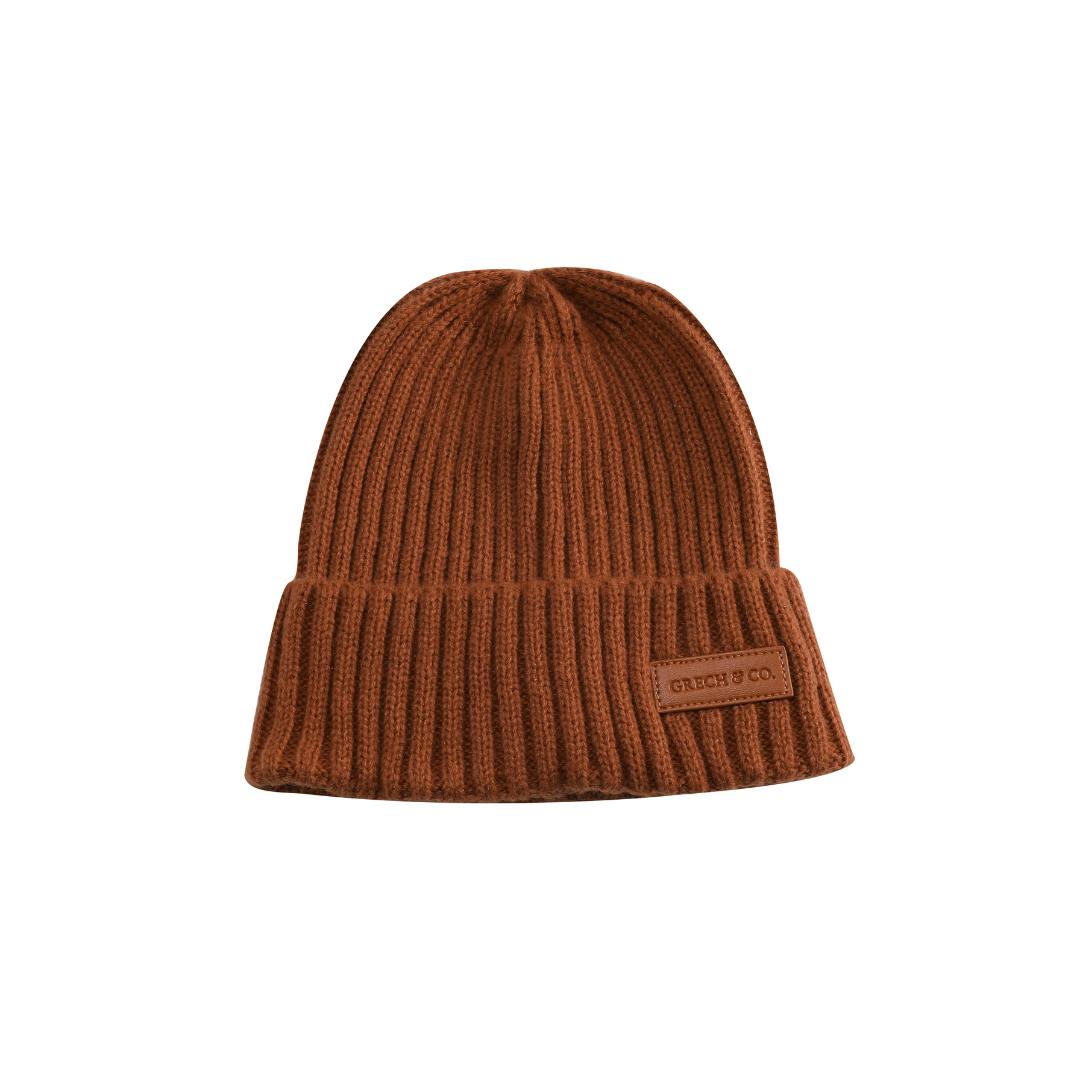 Knit Beanie Wide Rib | Sienna