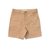 Boys Corduroy Shorts in Latte