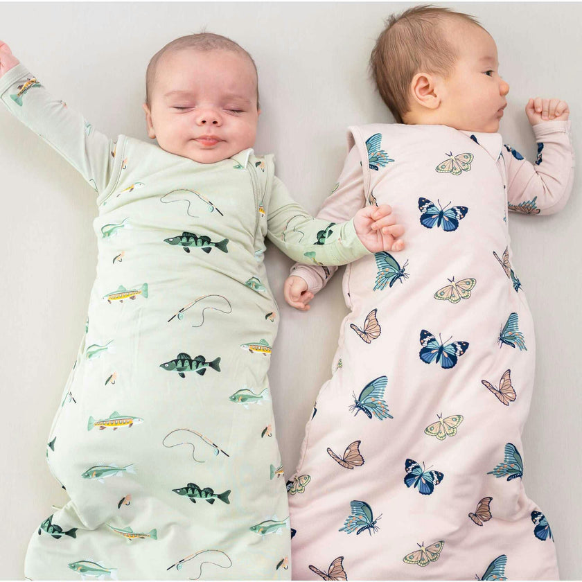 Sleep Bag 1.0 TOG in Blush Butterfly