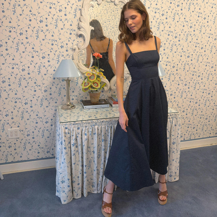 The Margot Dress - Navy