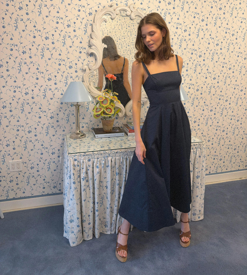 The Margot Dress - Navy