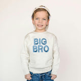 Big Bro Embroidered Patch Sweatshirt - Natural Heather