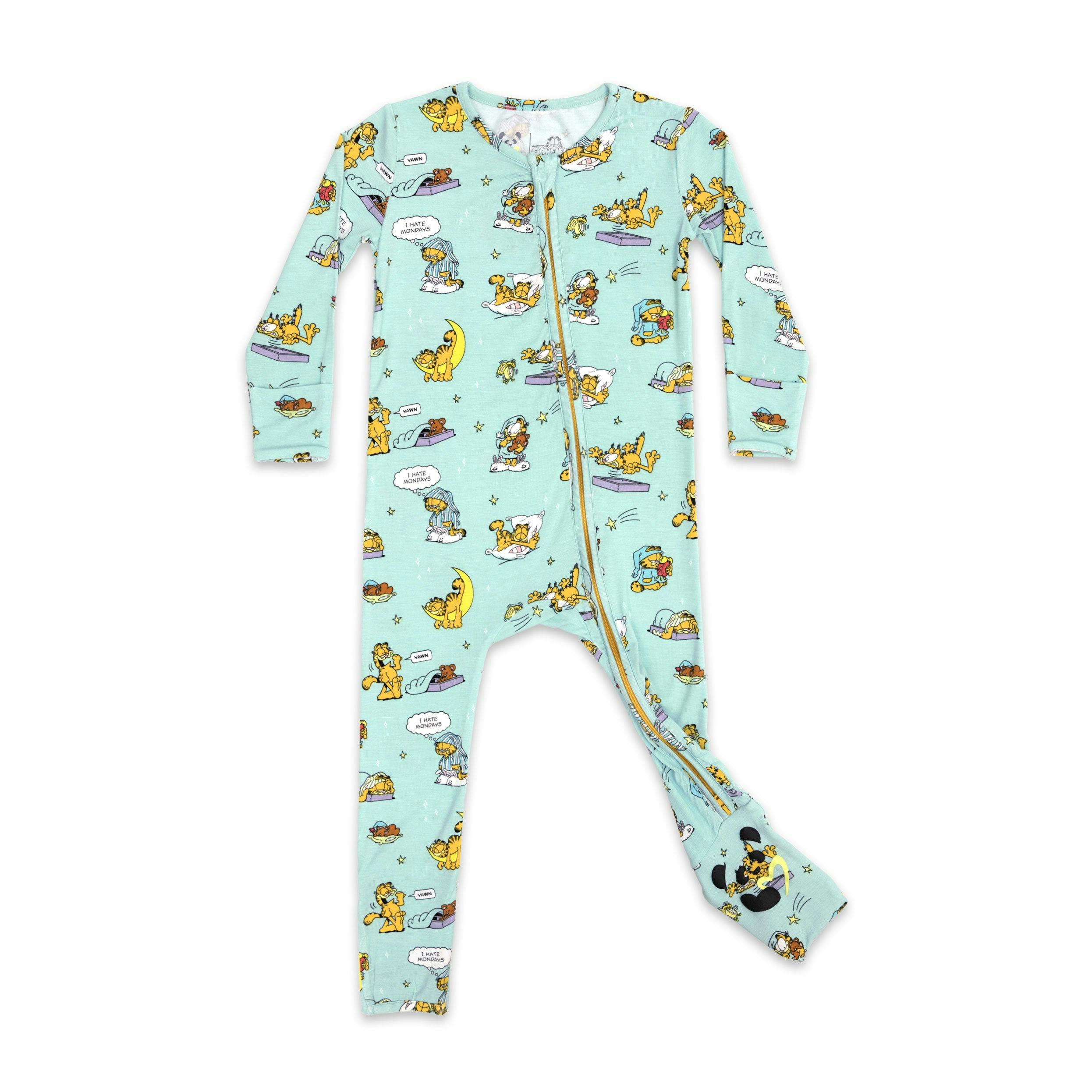 Garfield: Lazy Mondays Bamboo Convertible Footie