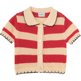Mipounet SS26 Vita, Cardigan Red Coral