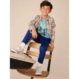 Timeless Stretch Twill Pants, Blue
