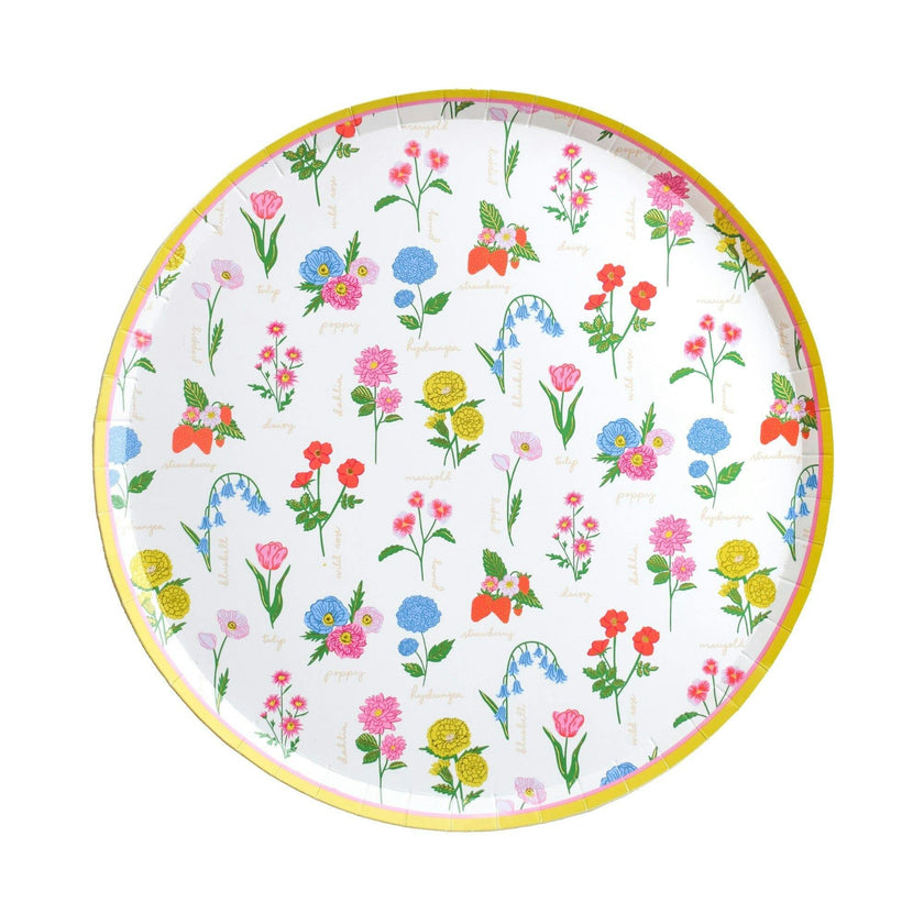 In Bloom Floral Dinner Plates