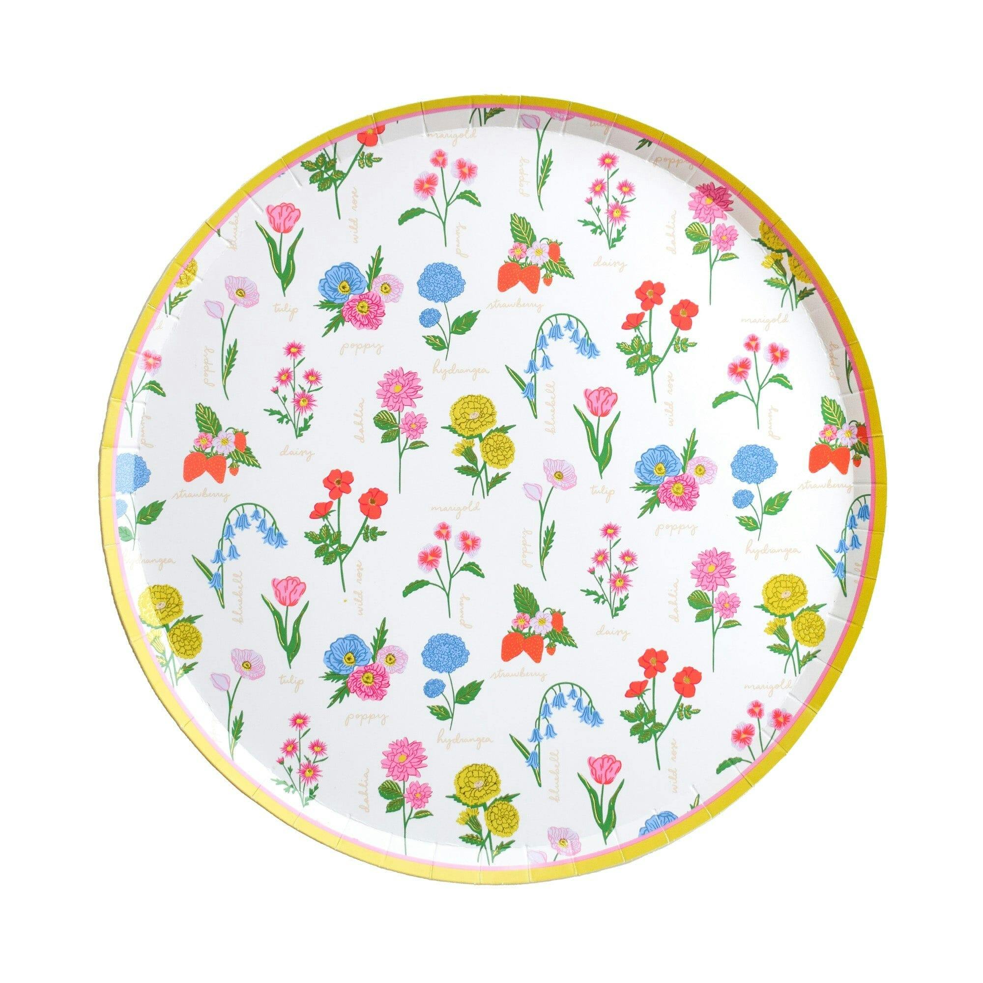 In Bloom Floral Dinner Plates
