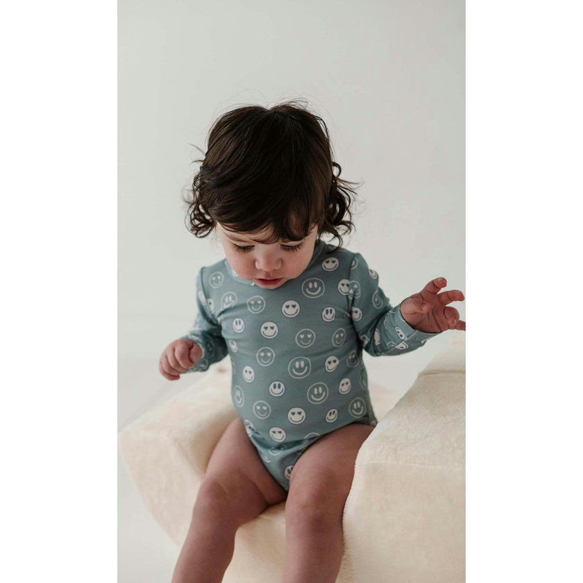 Baby Boy Long Sleeve Bodysuit