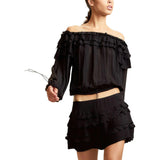 Bella Ruffle Blouse