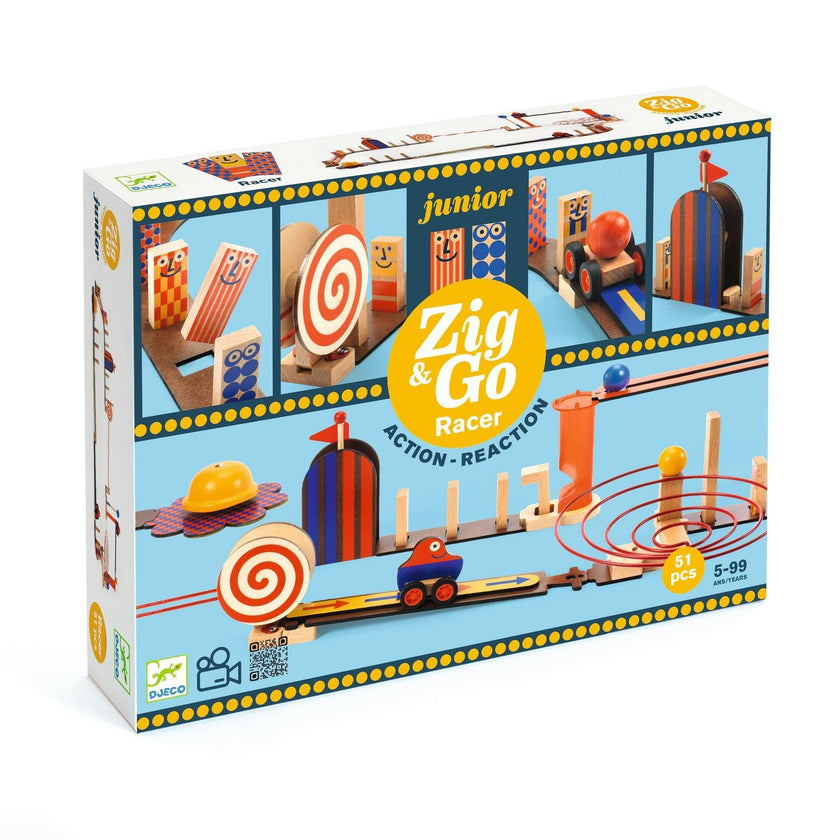 Zig & Go Jr Racer 51pc