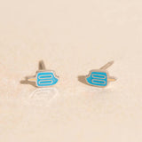 Blue Popsicle Mini Stud Earrings