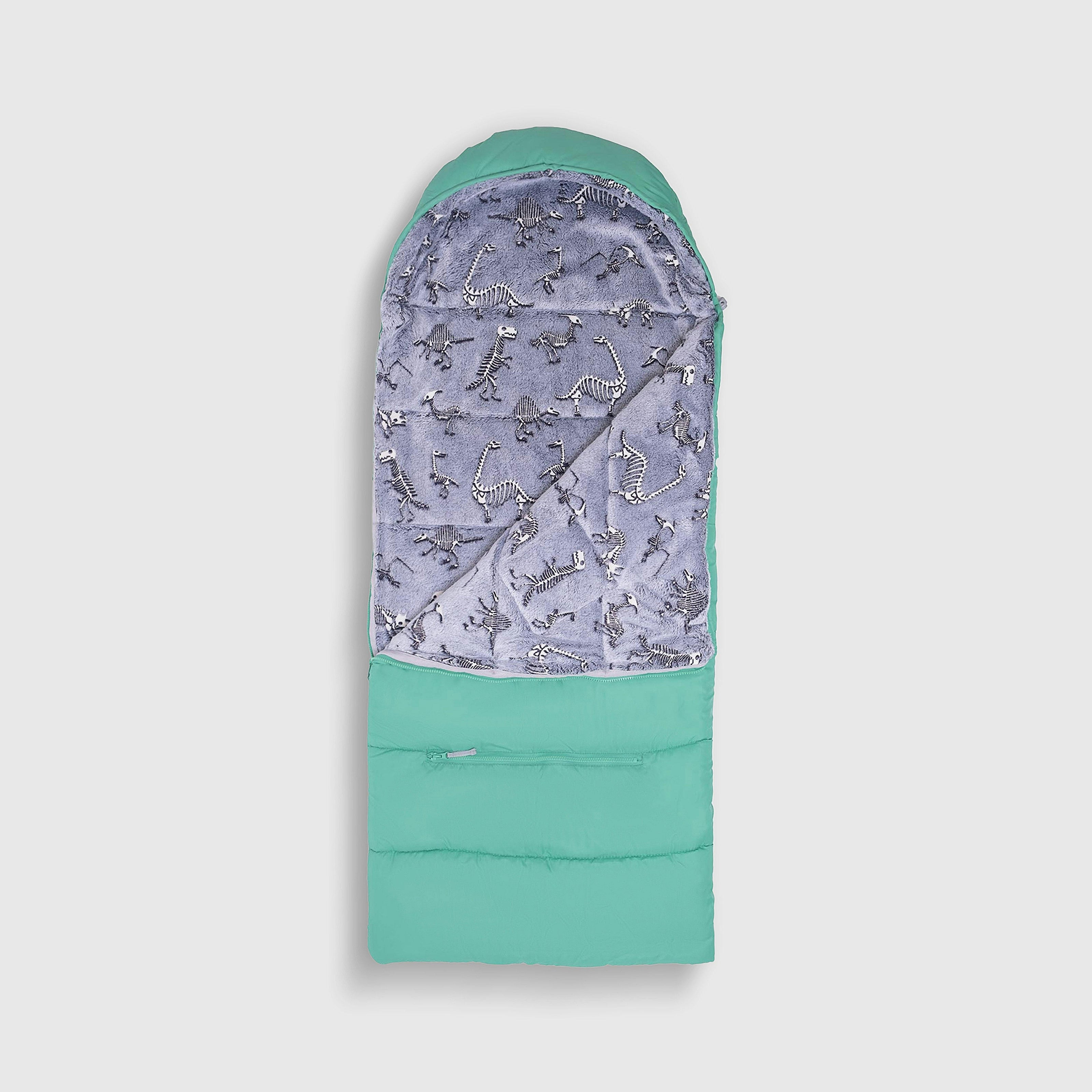 Sleep-N-Pack™ – Little Kid Size | Glow-In-The-Dark Collection: Glow Dino Bones