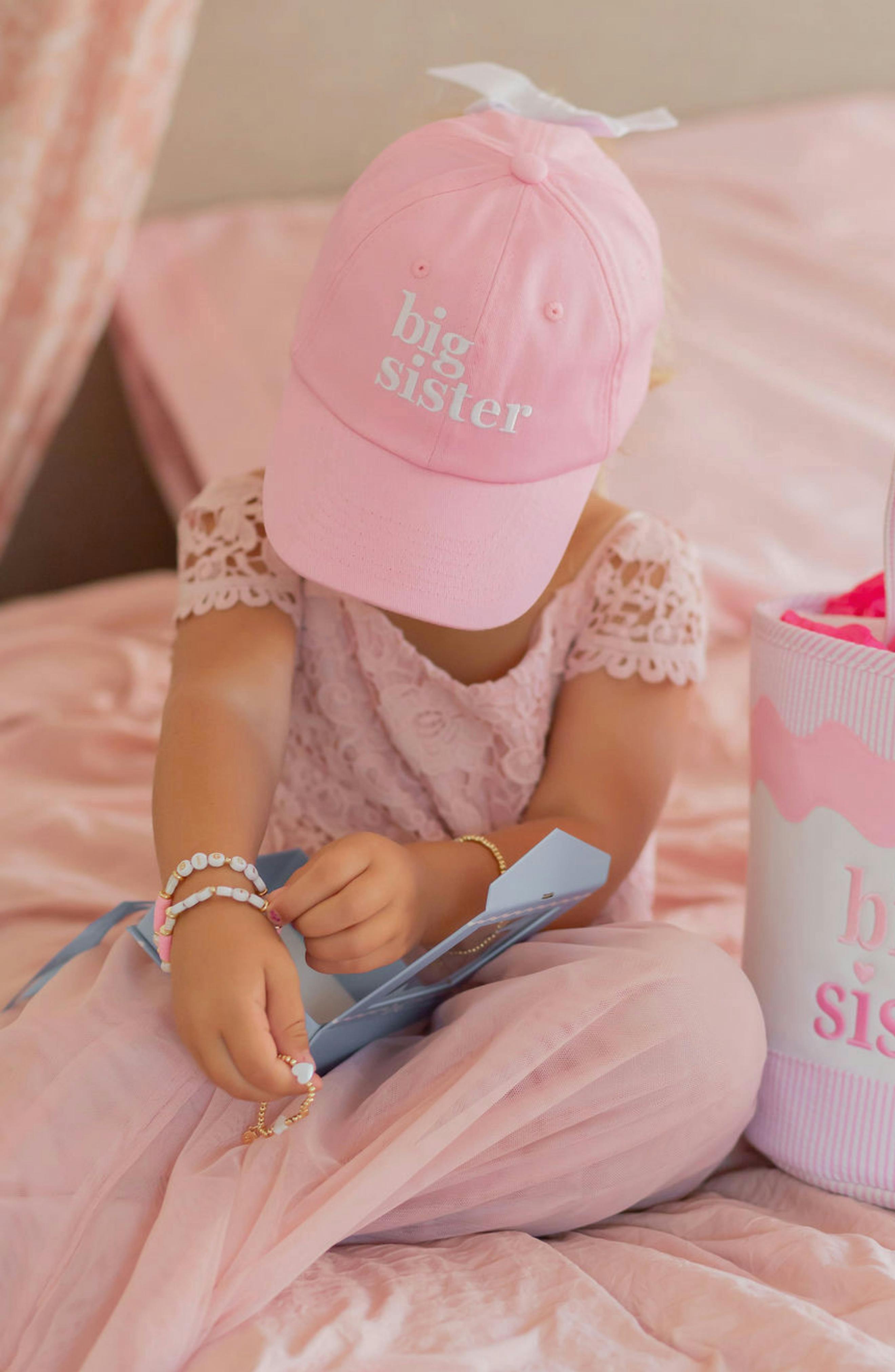 Big Sister Bow Baseball Hat