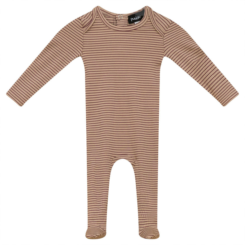 Stripped Rib Onesie