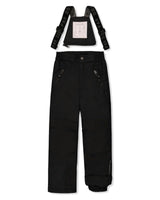 Two Piece Play Snowsuit Green Yellow And Blue Checkerboard With Black Pants