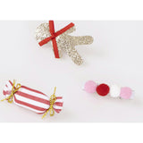 Gingerbread House Hair Clips